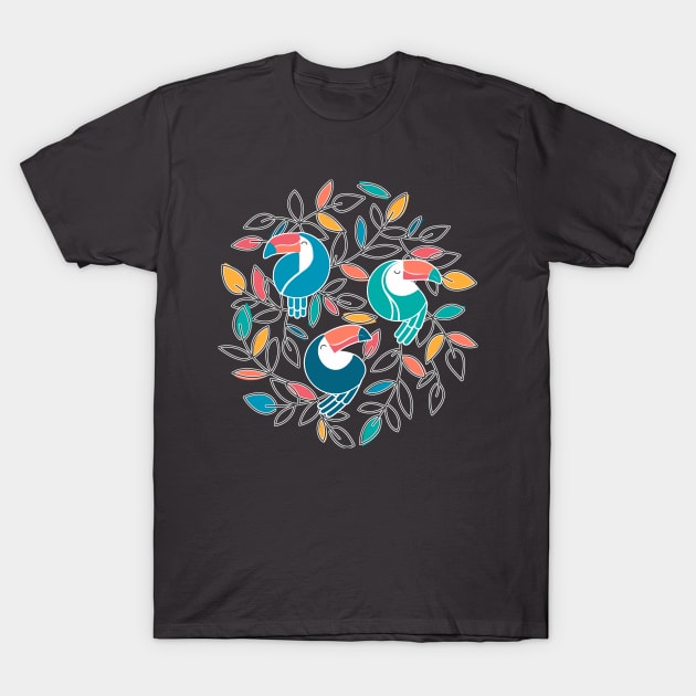 Retro Toucan T-Shirt by Gingerlique